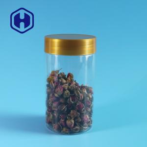 China Round Straight 300ml Airtight Plastic Jar Food Safe 116mm Height on sale