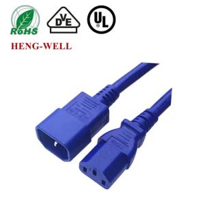 IEC C13 C14 UL 10A 250V Extension Cord c13 to c14 Power Cord