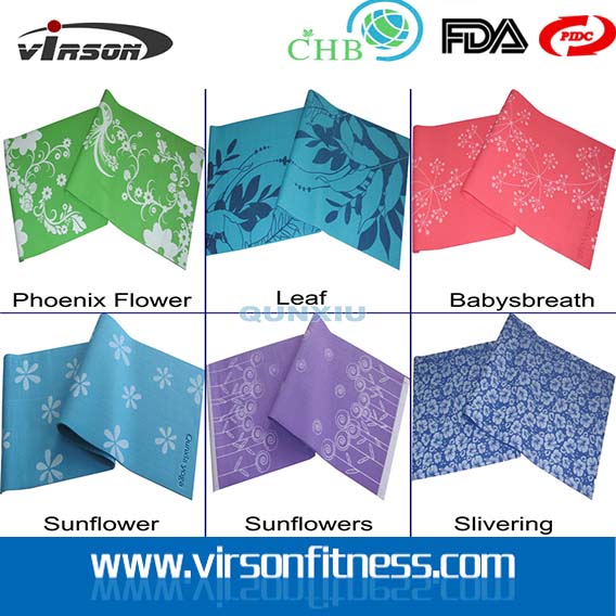 plum blossom print yoga mat sale