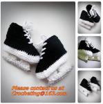 Baby Shoes Infants Crochet Knit Fleece Boots Toddler Girl Boy Wool Snow Crib