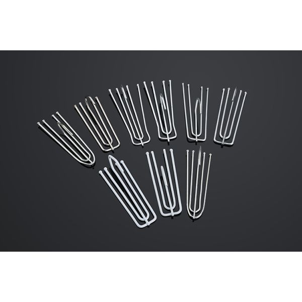 Silver Iron Drapery Tie Back Hooks Shower Curtain Hangers