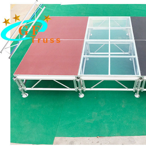 Aluminum outdoor stage portable truss