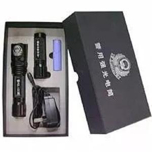 Buy cheap bespoke flashlight packaging gift box electric torch rigid box luxury gift box from wholesalers