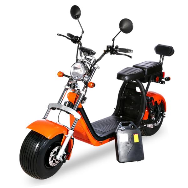 1500w Electric Scooter 60v 12Ah 60 Mile Range 2 Wheel For Adult Rock Board
