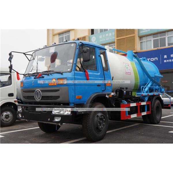 Dongfeng 8cbm 8000Liters Vacuum Sewage Septic Fecal Suction Truck Sewer dredging Truck
