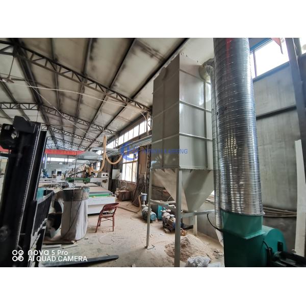 Customized Industrial Dust Extractor For Wood Processing Plants ISO Certified