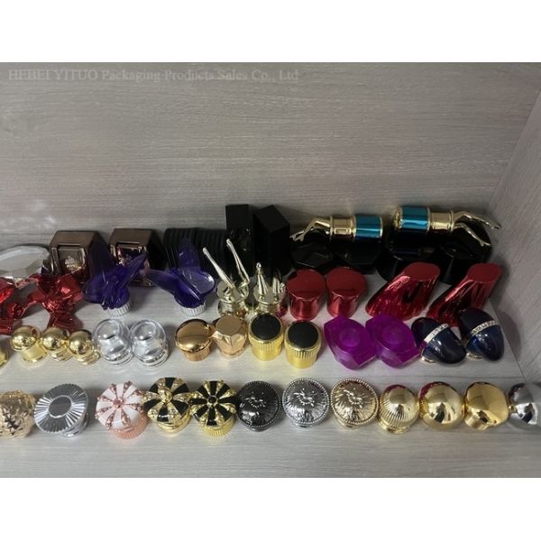 Perfume Crown Cap 32mm Metal Pump Perfume Bottle Lid