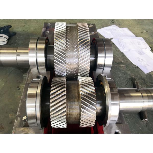 OEM Double Helical Speed Reducer Gearbox 4 Module Ratio 1.558