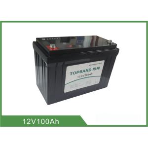 China Topband Lithium Iron Phosphate Battery 12V 100Ah With LED Status Indicator on sale