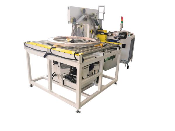 Quality Multi Functional Coil Wrapping Machine With PLC And HMI Control System for sale