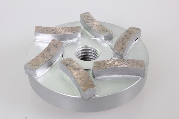 Quality Customized Color 6 - Segment Cup Wheel Diamond High Precision Large Application Range for sale