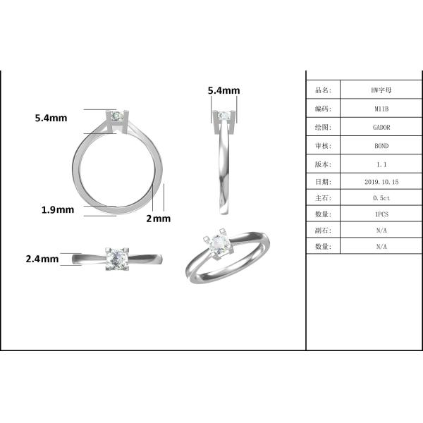 Unique S925 East West Setting Emerald Cut Moissanite Wedding Engagement Ring Modern