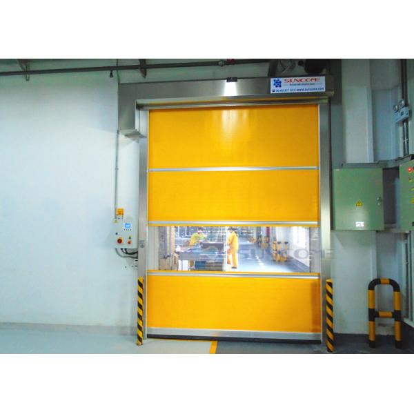 Electric Interior Industrial High Speed PVC Rolling Door Automatic Fast Roll Up Door