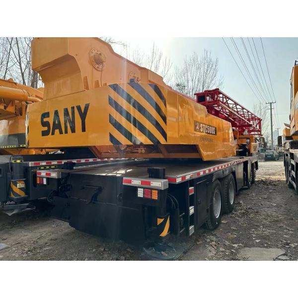 Second Hand 50 Ton Hydraulic Truck Crane 50T Mobile Truck Crane SANY STC500