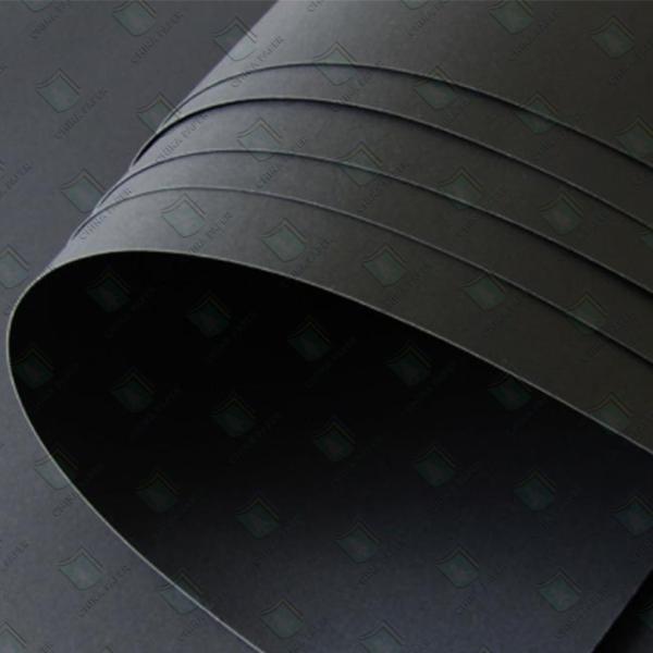High Stiffness Cardboard Black Paper Board Mixed Pulp / Wood Pulp for Packaging Boxes Black Board