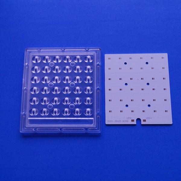 SMD 3030 White Led Street Light Module 110x120mm 60X140 Degree 20-25 watt