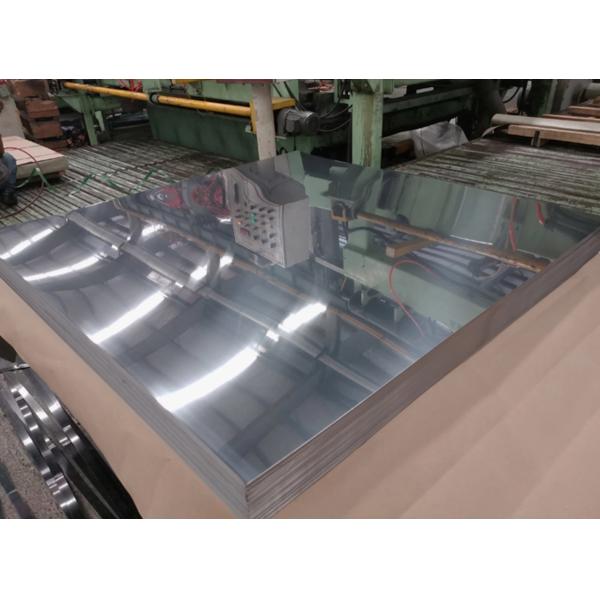 201 BA Finished Thin Stainless Steel Sheets , Hot Rolled Stainless Steel Plate Bright Surface