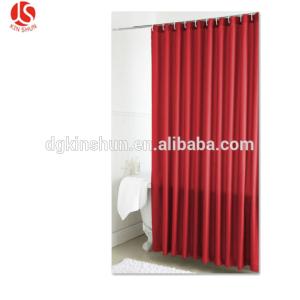 China New product Heavy duty Plain style Plastic shower curtain liner/PEVA bath curtain with metal grommets on sale