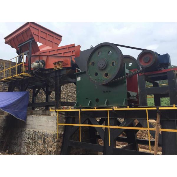 Quarry Limestone Rock Jaw Crusher PE750x1060 Stone Crushing Machinery