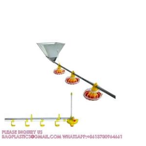 Automatic Chicken Feeders Drinkers Nipple Drink Line Hanging Cups Poultry