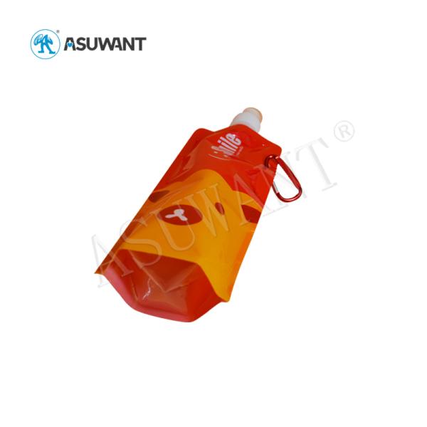 Gravure Printing Plastic Liquid Spout Bags Laminated Material Recyclable No Leakage