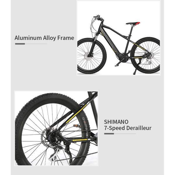 27.5in Pedal Assist Full Suspension Mountain Bike battery assisted