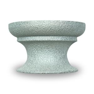 Silver Profile Diamond Grinding Wheel For Angle Grinder 75mm