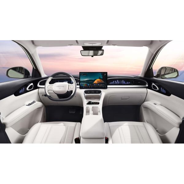 4135x1805x1570mm Geely Galaxy Electric Sedan with 410km Pure Electric Range and Lithium Battery Energy EV Motor