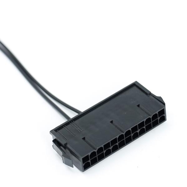 OEM 24 Pin Dual PSU Splitter Cable Wire Harness For Atx Motherboard