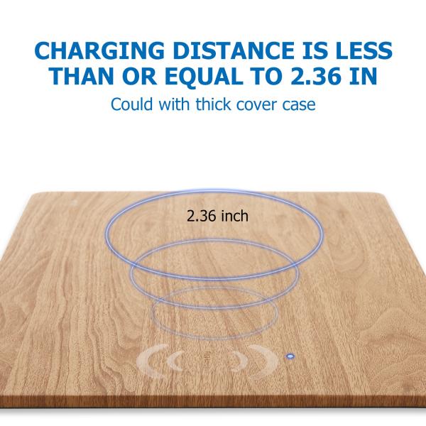10W MOUSE PAD WIRELESS CHARGER 10w universal compatible Leather fast qi wireless charging charger mouse pad for iPhone