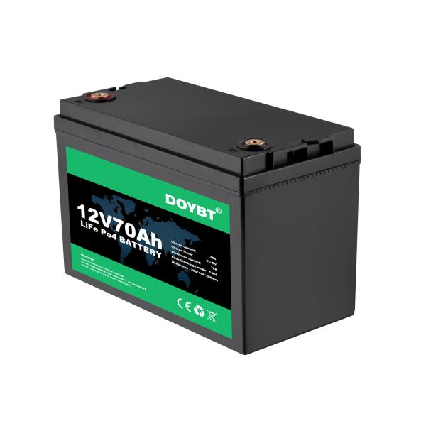 Golf Carts LiFePO4 Lithium Battery Pack 12V 70Ah 840Wh