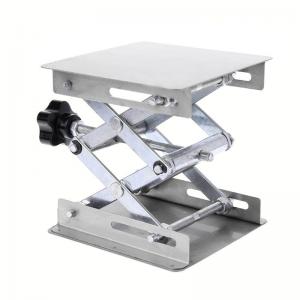 China Scientific Laboratory Lifting Platform 100x100mm Lab Lifter Stainless Steel on sale