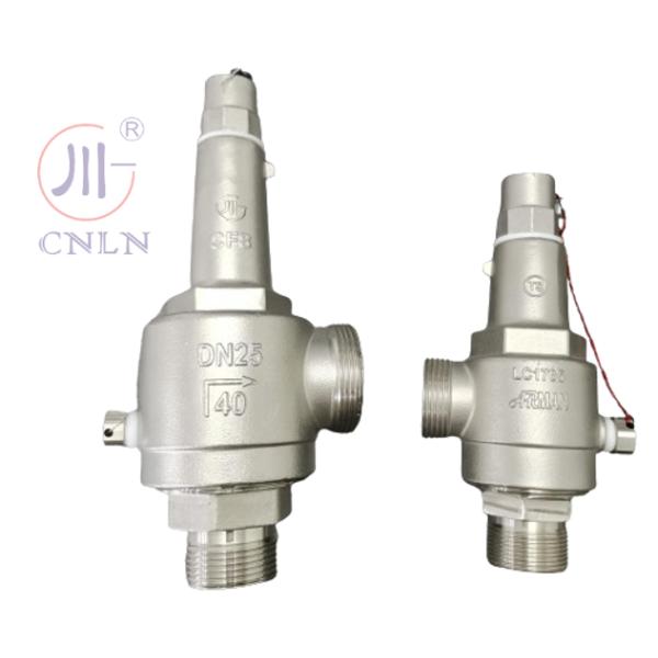 DN25/DN15 Stainless Steel Cryogenic Safety Valve For LNG/LOX/LN2/LAR/LCO2