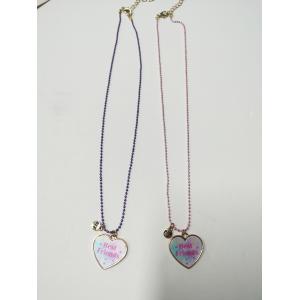 China Practical Unisex Childrens Heart Necklace For School Activities wholesale