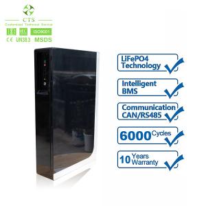 China Energy Storage Lifepo4 Lithium Ion Batteries 5kwh 48V 100Ah Wall Mounted on sale