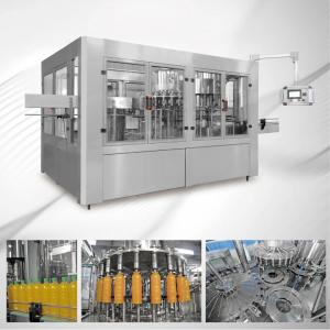 China 380v High Accurate Small Scale Juice Bottling Equipment wholesale
