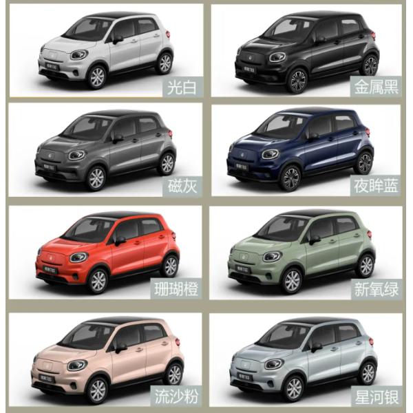 Leapmotor T03 Mini Electric Car for Adults 2024 Design 4 Wheels Energy Vehicle Made