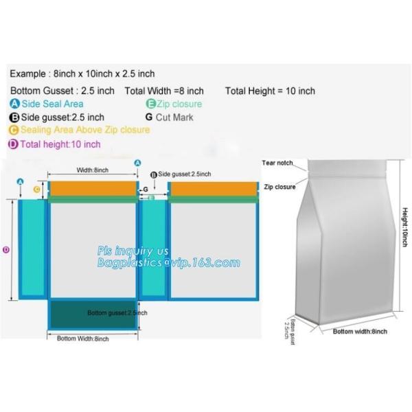 Slider Zipper Side Gusset Foil Lined Pet Dog Food Bag, pet food slider zipper plastic pet food bag aluminum foil quad se