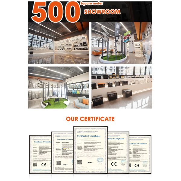 Garden Road SMD All In One Integrated Solar Street Light Outdoor Waterproof IP65 ABS 300W 400W 500W