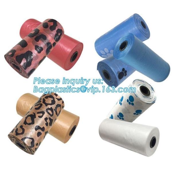 Pet product house shape dog waste bags with dispenser and leash clip, Pet Waste Bag Removal Disposal Heavy Duty Earth Fr