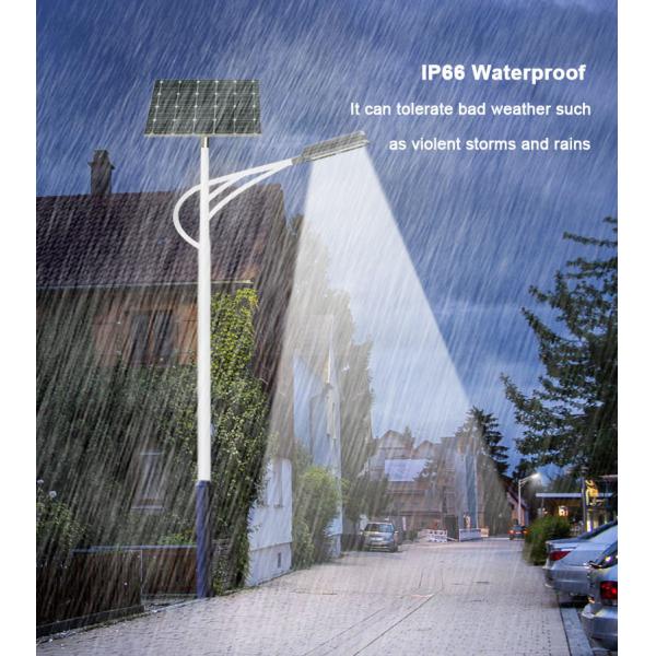 200pcs 5050SMD Chips Solar Street Lights with 12.8V/60AH LiFePo4 Lithium Battery