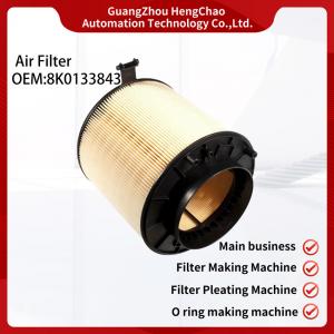 China Air Cleaner Manufacturing Equipment Produce Car Engine Auto Air Filter Air Cleaner OEM 8k0133843 wholesale