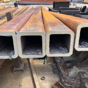 China S235J S255J S355J Rectangle Carbon Steel Tube Oil Pipe ERW Carbon Steel Pipe on sale