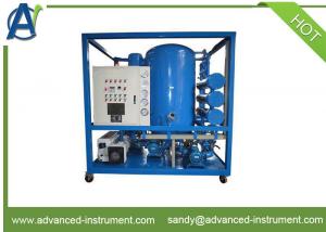 China 4000L/H Double Stage High Vacuum Oil Purifier for Transformer Oil Purification wholesale