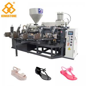 China Automatic Rotary One Color Sandal Making Machine For Plastic Jelly Shoes wholesale