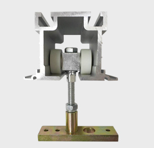 Polished Finish Shower Room Accessories Bathroom Sliding Door Roller with Bearings