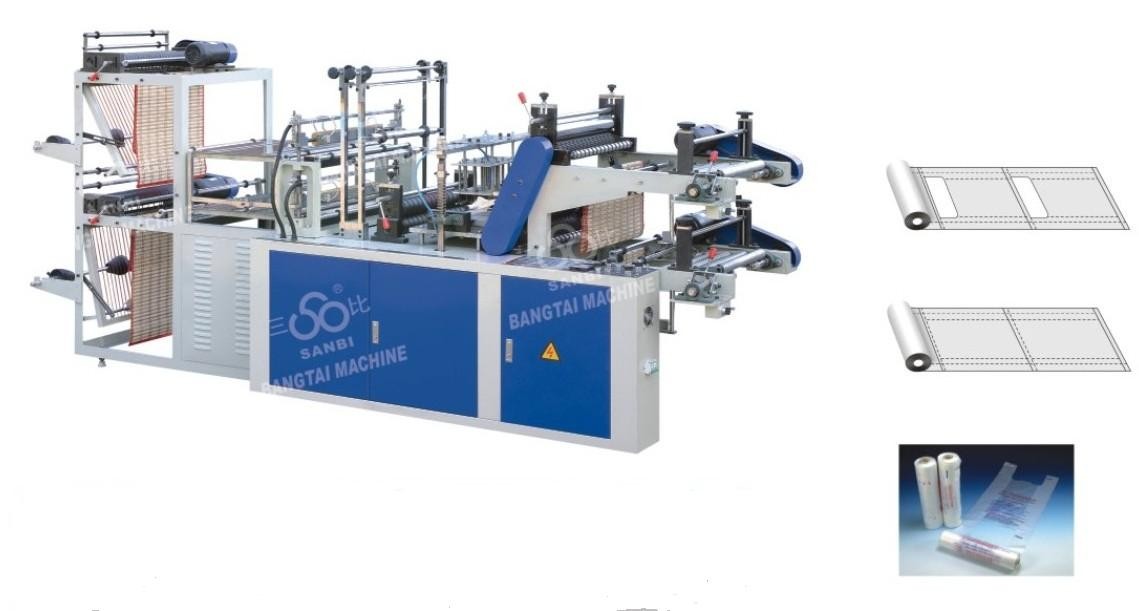 China Automatic Coreless Bag On Roll Making Machine computer control wholesale