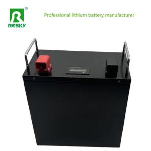 China Rechargeable Solar 12.8V 100Ah Lifepo4 Rechargeable Battery Pack For RV Backup Power Supply on sale