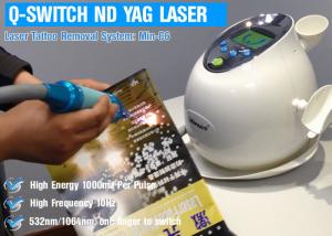 China Water Air Cooling ND YAG Laser Treatment For Hair Removal / Pigmentation Removal wholesale