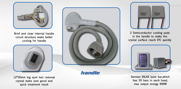 15 inch True Color screen Portable 808nm diode laser hair removal machine